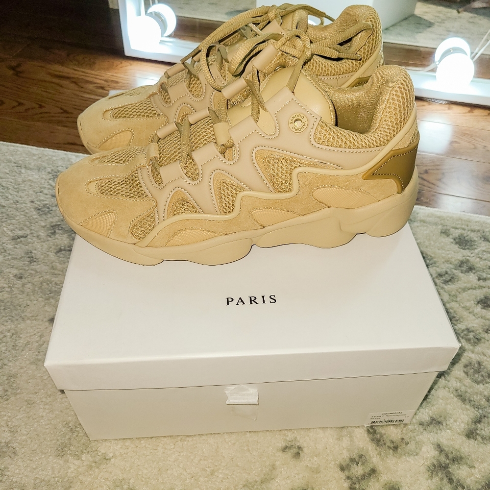 Sandro Atomic Monochrome Chunky  Dad Sneakers - Picture 2 of 12